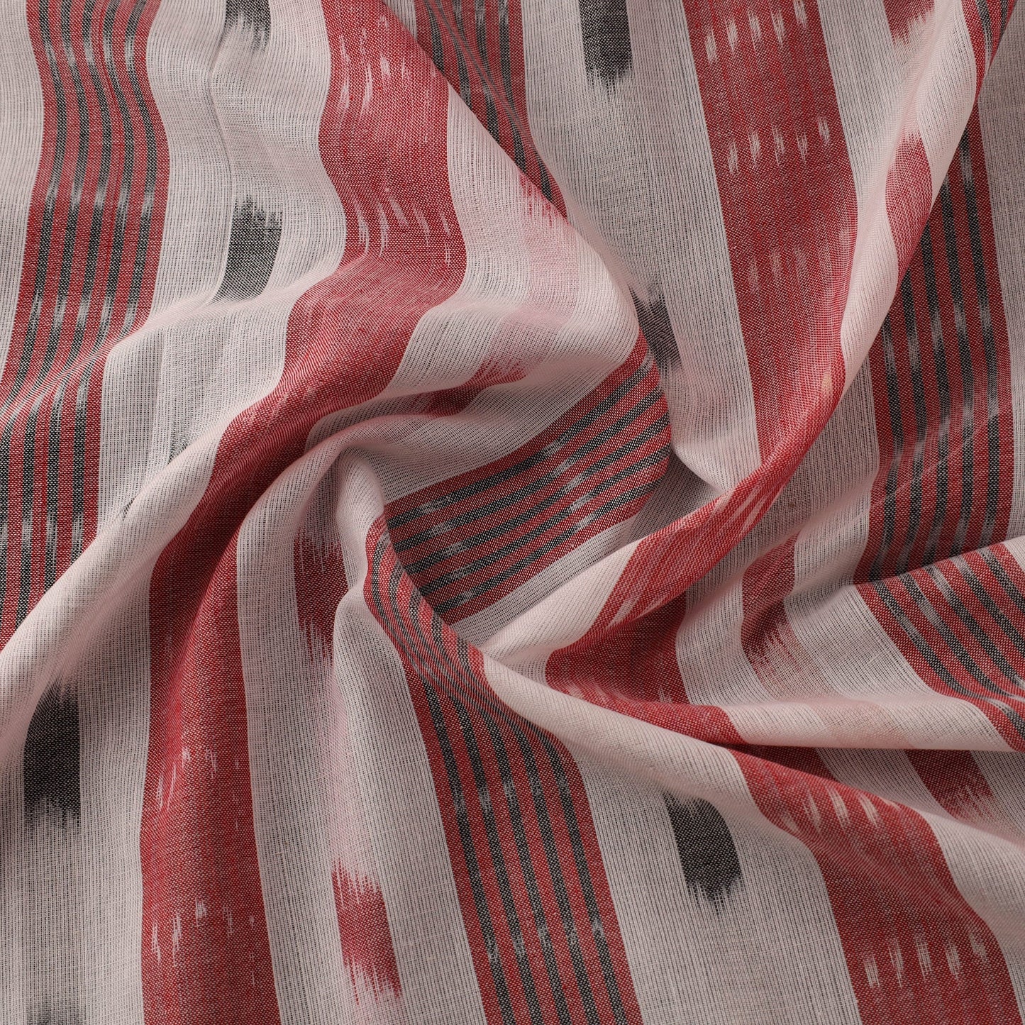 Cotton sambalpuri ikat fabric 18 - handcrafted