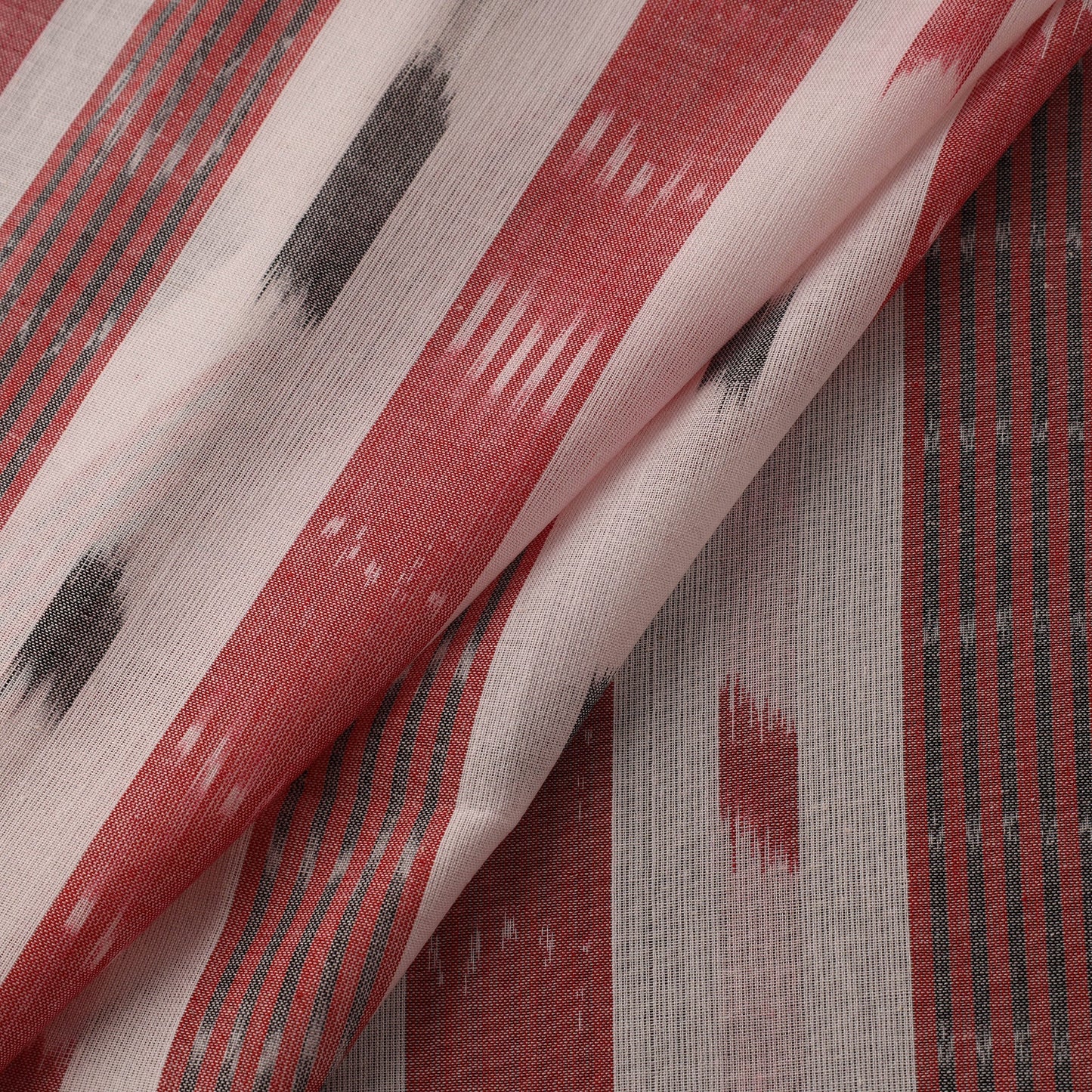 Cotton sambalpuri ikat fabric 18 - handcrafted