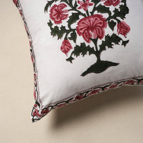 Cotton sanganeri cushion cover (16 x 16 in) 113