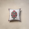 Cotton sanganeri cushion cover (16 x 16 in) 113