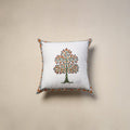 Cotton sanganeri cushion cover (16 x 16 in) 114