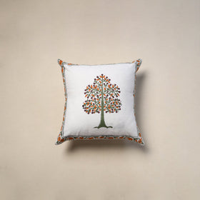 Cotton sanganeri cushion cover (16 x 16 in) 114
