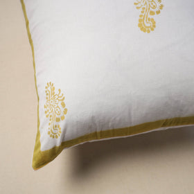 Cotton sanganeri cushion cover (16 x 16 in) 116
