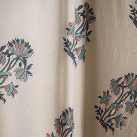 White - cotton sanganeri fabric 10 - handcrafted