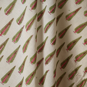 White - cotton sanganeri fabric 11 - handcrafted