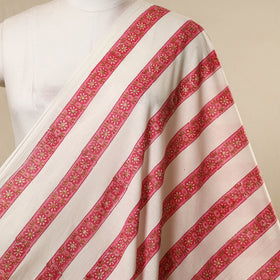 White - cotton sanganeri fabric 14 - handcrafted