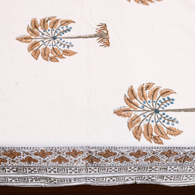  Block Print Cotton Single Sanganeri Bed Sheet 