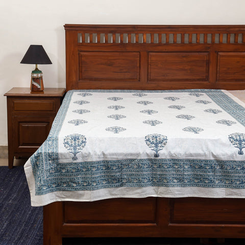 Cotton single sanganeri bed sheet (90 x 60 in) 24