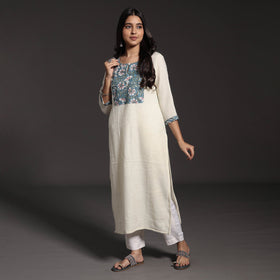 sanganeri woolen kurta