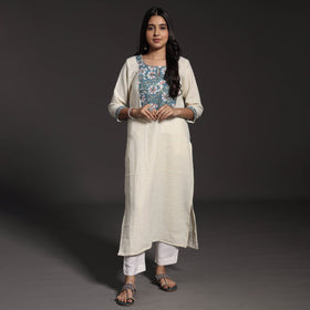 sanganeri woolen kurta