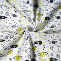 Buy White Digital Printing Linen Fabric Online at iTokri.com