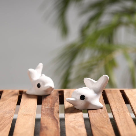  Handcrafted Ceramic Toys (Set of 2) 