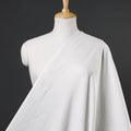 White Flex Cotton Prewashed Plain Fabric