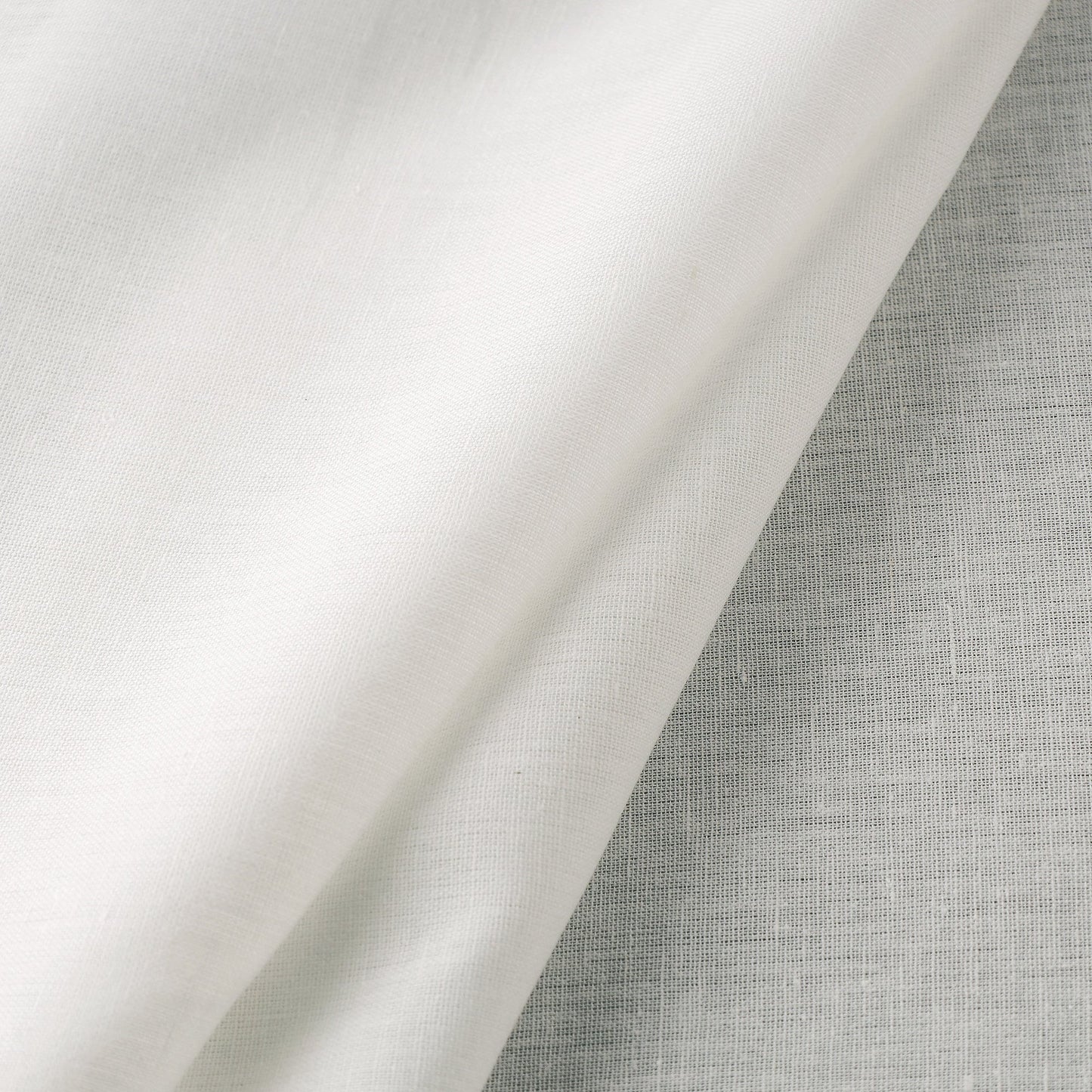 White Flex Cotton Prewashed Plain Fabric