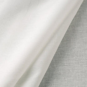 White Flex Cotton Prewashed Plain Fabric
