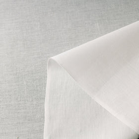White Flex Cotton Prewashed Plain Fabric