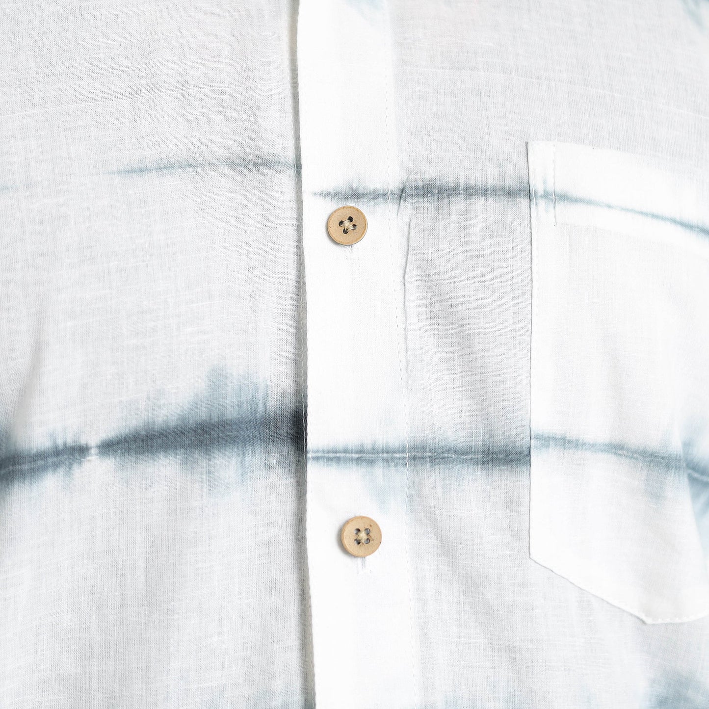 Buy Full Sleeve Tie & Dye Cotton Men Shibori Shirt