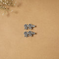 German silver hair clip (set of 2) 13 - handcrafted