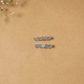 German silver hair clip (set of 2) 14 - handcrafted