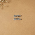 German silver hair clip (set of 2) 17 - handcrafted