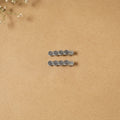 German silver hair clip (set of 2) 22 - handcrafted