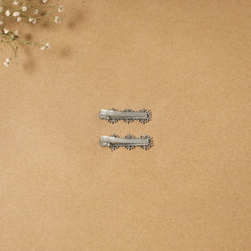 German silver hair clip (set of 2) 23 - handcrafted
