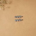 German silver hair clip (set of 2) 29 - handcrafted