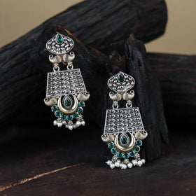 German Silver-Plated Classic Earrings