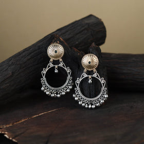 German Silver-Plated Classic Earrings