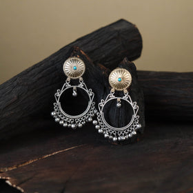 German Silver-Plated Classic Earrings