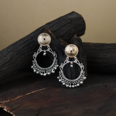 German Silver-Plated Classic Earrings