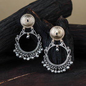 German Silver-Plated Classic Earrings