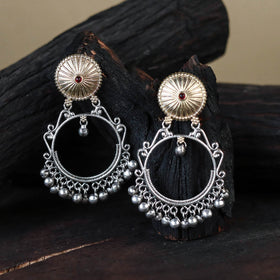 German Silver-Plated Classic Earrings