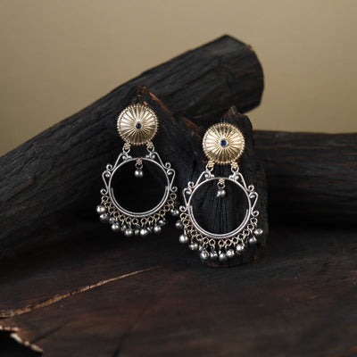 German Silver-Plated Classic Earrings