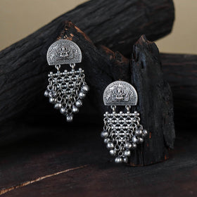 German Silver-Plated Classic Earrings