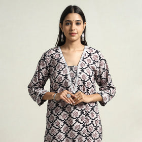 batik printed kurta
