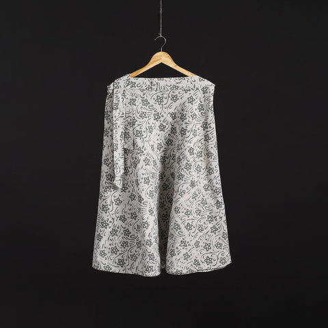 Hand batik cotton wrap around skirt 109 - handcrafted