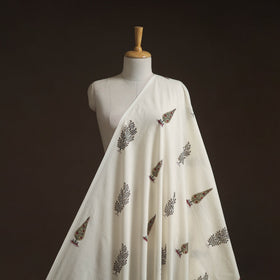 Hand block print cotton sanganeri fabric 17 - handcrafted