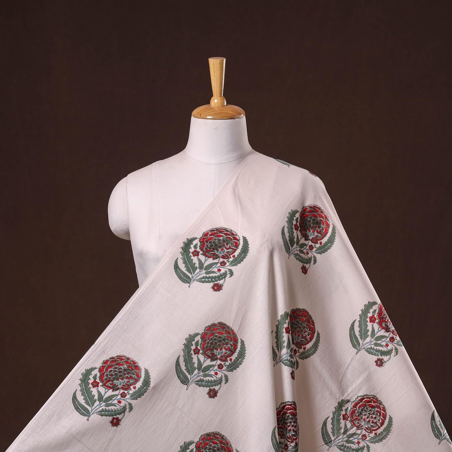 Hand cotton sanganeri fabric 24 - handcrafted