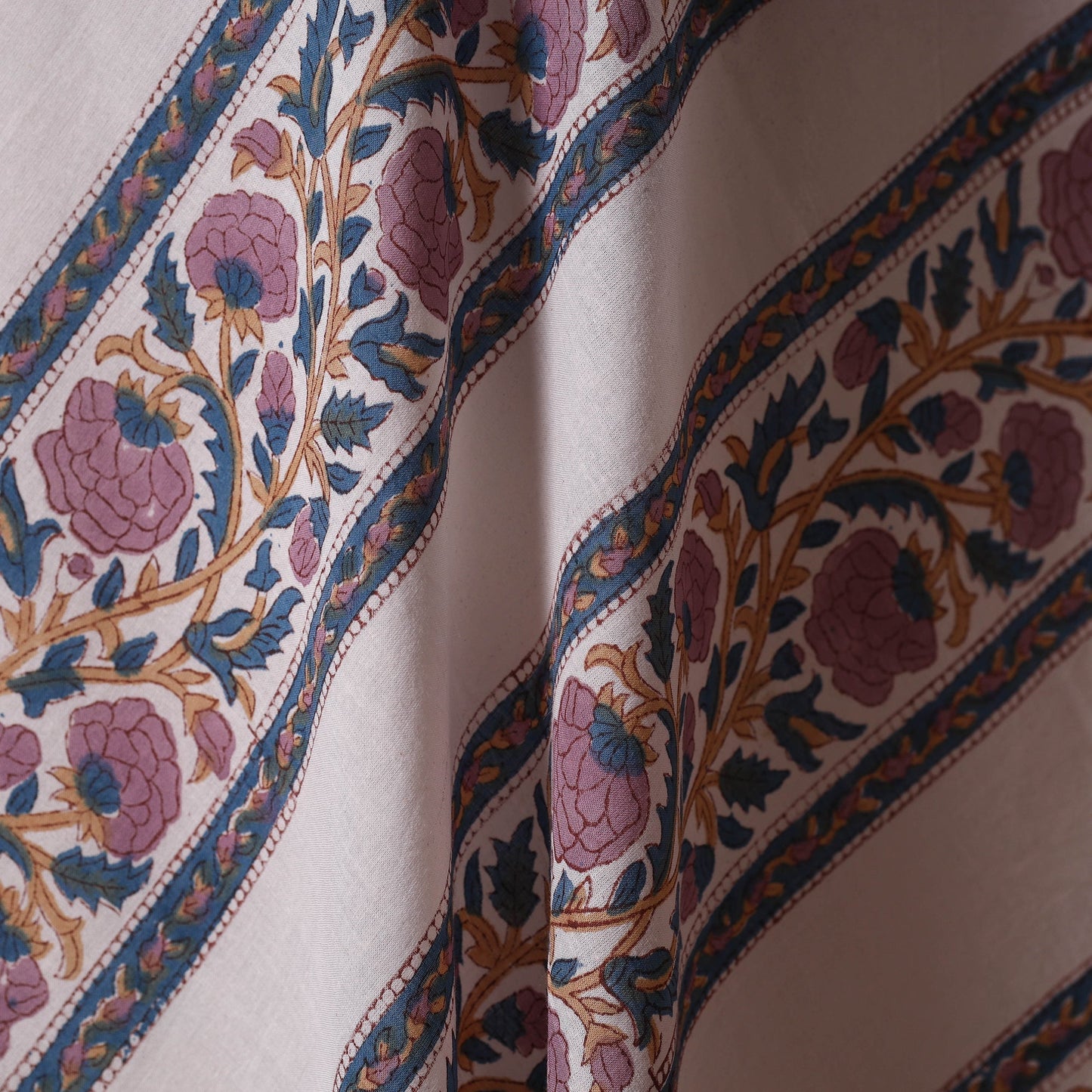 Hand cotton sanganeri fabric 24 - handcrafted