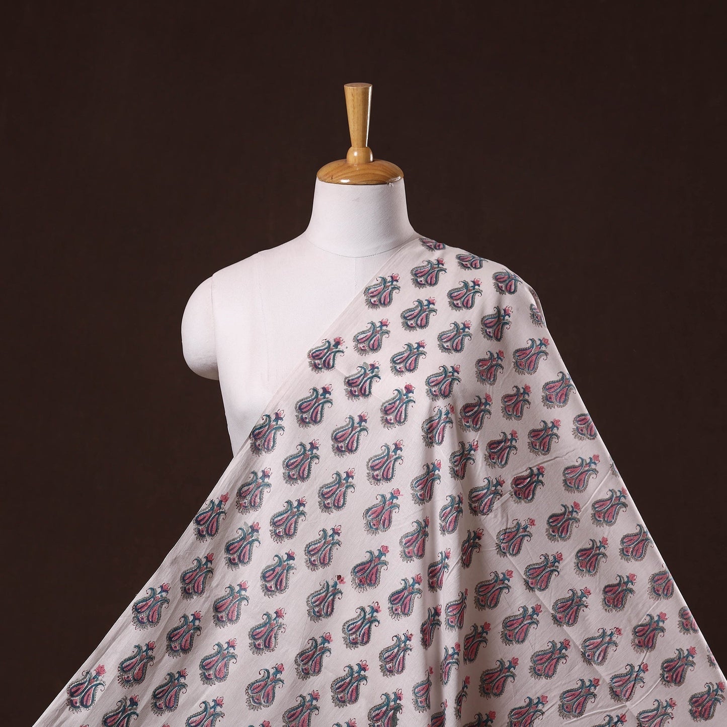 Hand cotton sanganeri fabric 29 - handcrafted