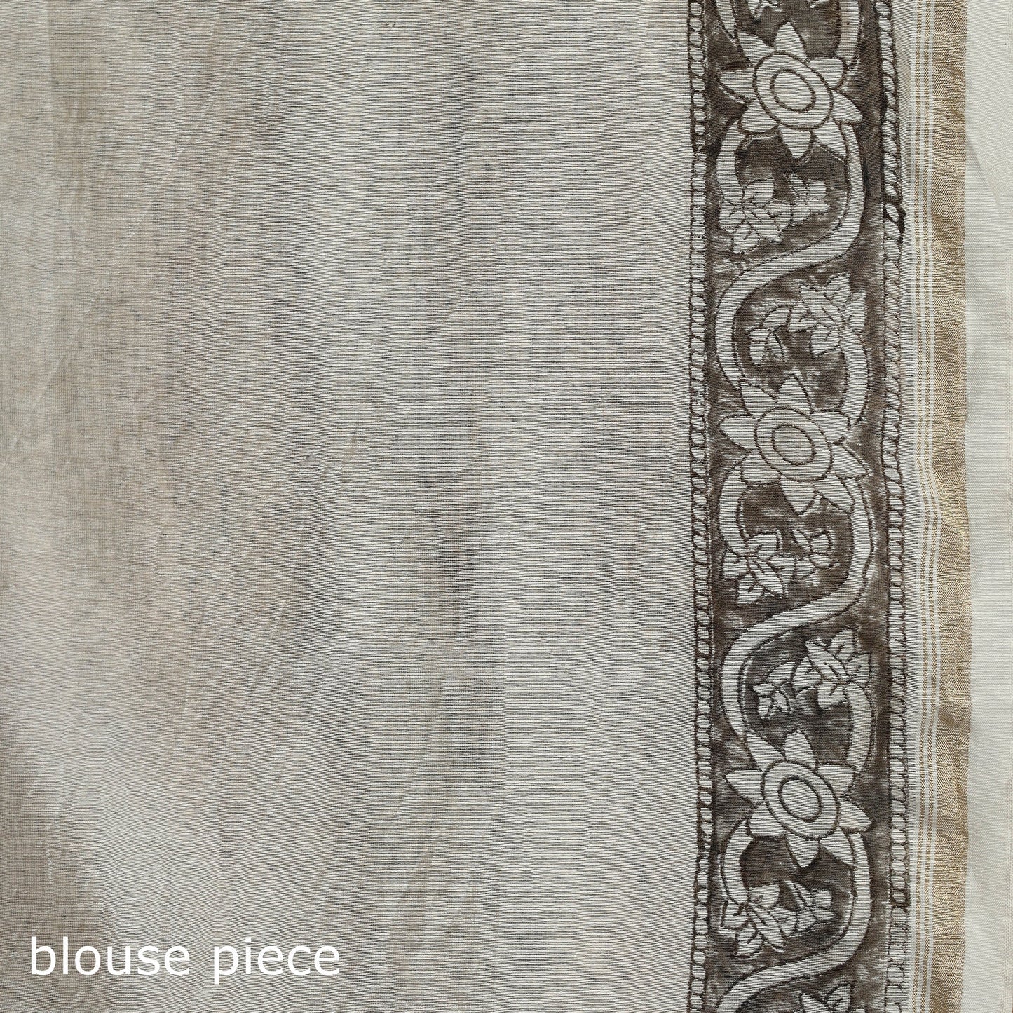 Hand block print natural dyed chanderi silk akola saree 09