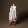 Hand block print sanganeri cotton 3pc unstitched dress