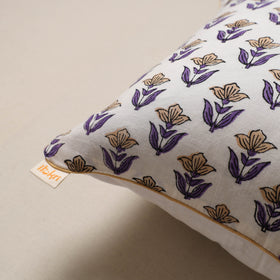 Hand sanganeri cushion cover 11 - handcrafted