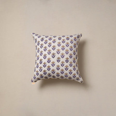 Hand sanganeri cushion cover 11 - handcrafted