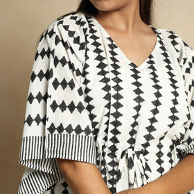 block print night suit