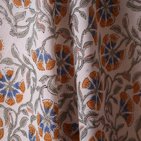 Hand cotton sanganeri fabric 07 - handcrafted