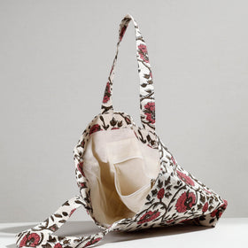 block print shoulder bag