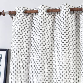 Hand Block Printed Cotton Door Curtain 