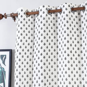  Hand Block Printed Cotton Door Curtain 